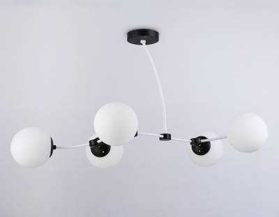 Подвесной светильник TR2546/5 WH/BK белый/черный E27/5 max 60W 950*600*450
