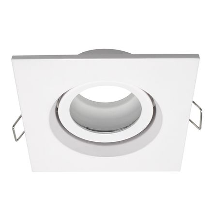 ST255.518.01 Св-к встр. Белый GU10 1*50W  IP65 L96xW96xH45 220V Без ламп