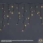 A-020 LED WW/W FLASH светодиодная "бахрома" 3x0.6м 140LED черный провод влагозащ., морозостойкий