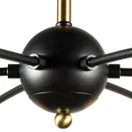 Потолочная люстра Arte Lamp GLASGOW A1963PL-6BK, 6хE27