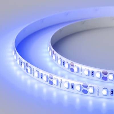 Светодиодная лента RTW 2-5000SE 12V Blue 2x (3528, 600 LED,LUX) (Arlight, 9.6 Вт/м, IP65)
