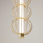 Подвесной светильник Золотая клетка / Golden Cage 3000К 17Вт, MOD216PL-L10G3K. TM Maytoni