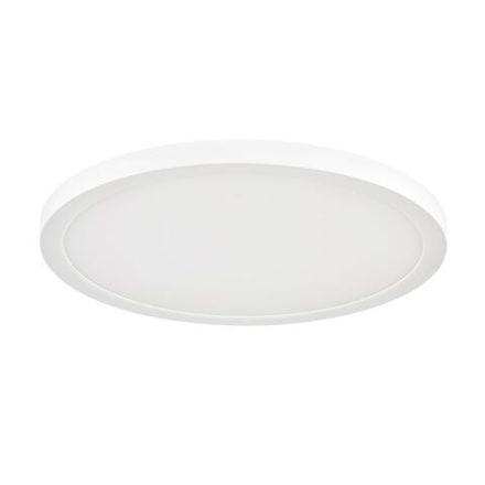 7754/24L MITRA LED SN Светильник пластик/белый LED 24Вт 3000-6500К D300 IP20 CCT/датчик движения NEBULA