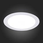 ST209.548.15 Св-к встр. Белый LED 1*15W 4000K 1 080Lm Ra80 110° IP20 D190xH8 90-265V
