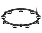 Корпус светильника Techno Ring подвесной для насадок Ø85мм C9242/9 SBK черный песок D740*70.5mm GX53/9