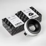 L01002720 Светильник LEVIGO MR16/HP16 ЧЕРНЫЙ/БЕЛЫЙ МАТОВЫЙ (010027+510020)