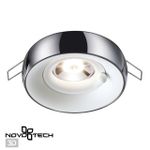 370799 SPOT NT21 335 белый/хром Светильник встраиваемый влагозащищенный IP44 GU10 50W 220V WATER