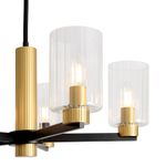 Потолочный светильник Ombre FR2051CL-05BBS, E14х5. TM Maytoni