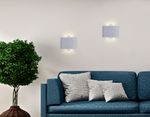 Настенный светодиодный светильник FW142 WH/S белый/песок LED 3000K 4W 120*80*40