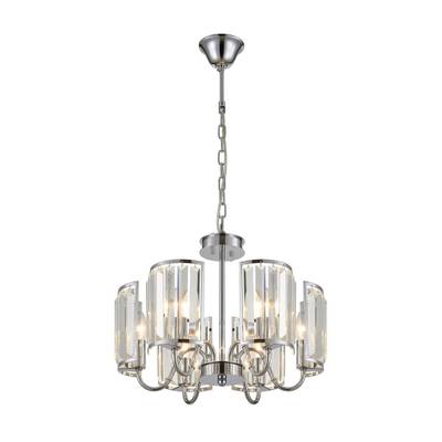 Citilux Грета CL333161 Люстра хрустальная подвесная Хром