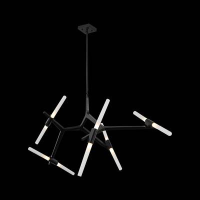 SL947.402.10 Люстра потолочная ST-Luce Черный/Белый G9 10*3W