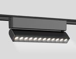 Светильник светодиодный трековый для шинопровода Magnetic Ultra Slim GV1474 BK черный IP20 12W 4200K 48V 24° 230*26*80