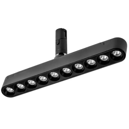 267537 Светильник 48V д/1-фазн трека DUE LED 10W 430LM 24G ЧЕРНЫЙ 3000K IP20