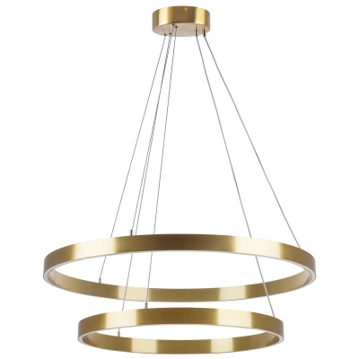 748123 Люстра SATURNO LED 84W 5800LM 70G ЗОЛОТО 3000-6000K