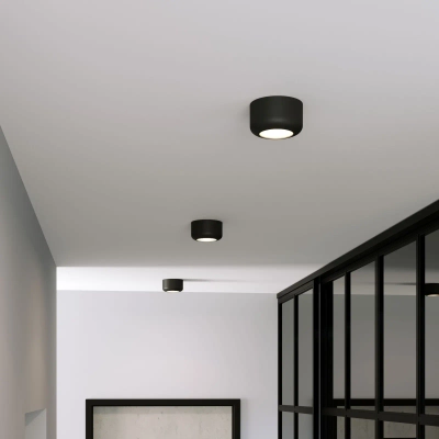Светильник накладной светодиодный Onde 15W 4000K чёрный 25046/LED