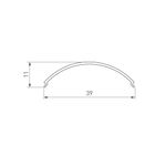 Экран SL-KANT-H30 ROUND OPAL (Arlight, Пластик)