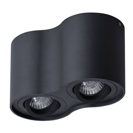Точечный накладной светильник Arte Lamp FALCON A5645PL-2BK, 2хGU10