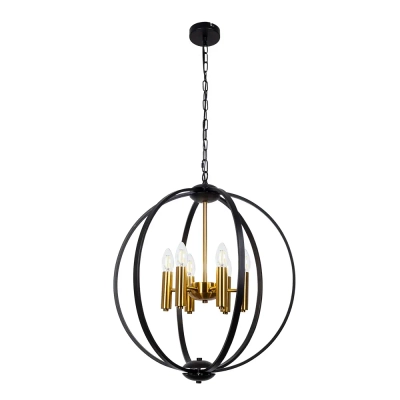 Подвесная люстра Arte Lamp CASTULA A7013SP-6BK, 6хE14