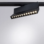 Трековый светильник Arte Lamp FLASH A4573PL-1BK, 1хLED