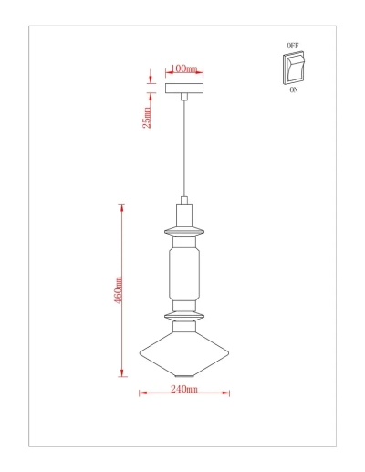 Подвесной светильник Arte Lamp FIORATO A2442SP-11PB, 1хLED