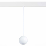 ST354.543.12 Магнитный трековый светильник подвесной белый LED 1*12W 4000K 750Lm Ra>80 36° IP20 D100xH92 48V