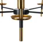 Подвесная люстра Arte Lamp RICCARDO A4075LM-5BK, 5хE14