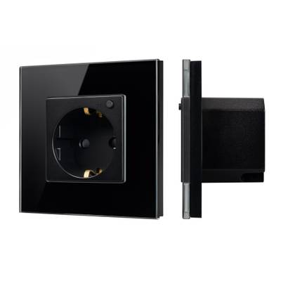 Розетка электрическая с Zigbee управлением SCT-OMALI-EUZB1-PL-BK (240V, 16A, Zigbee) (Arlight, -)