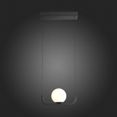 SL1581.403.01 Светильник подвесной ST-Luce Черный/Белый LED 1*8W 3200K