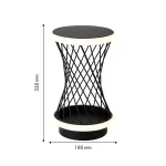 Настольная лампа Korg 4436-2T, LED*12W, 1200LM, 3000-6000K. ТМ F-Promo