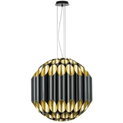 720807 Люстра SIENA 80х40W G9 ЧЕРНЫЙ/ЗОЛОТО Lightstar