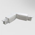 Коннектор поворотный шарнирный Trinity белый, TRA005CS-31W. TM Maytoni
