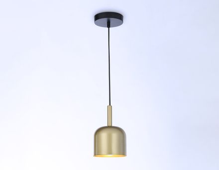 Светильник подвесной TR97113 GD/BK золото/черный E27 max 40W D130*1234