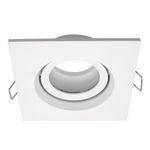 ST255.518.01 Св-к встр. Белый GU10 1*50W  IP65 L96xW96xH45 220V Без ламп