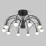 Потолочный светодиодный светильник Ragno 90035/10  LED черный