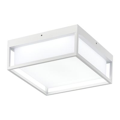 SL9517.502.01 Светильник уличный потолочный ST-Luce белый/белый LED 1*20W 3000K/4000K/5000K