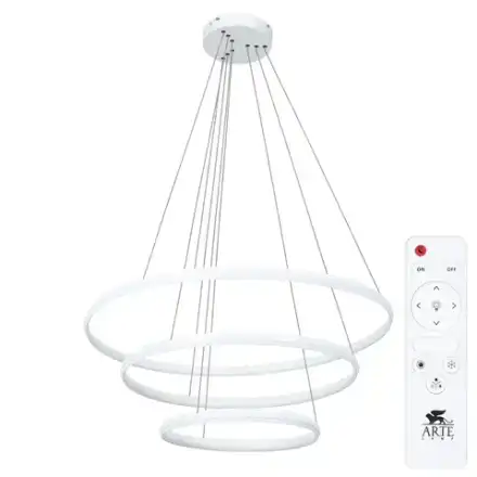 Подвесная люстра Arte Lamp MERIDIANA A2198SP-3WH, 1хLED