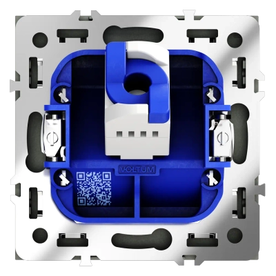 VLS060106 Розетка компьютерная встраиваемая VOLTUM S70 RJ45 кат.6, (титан). (ТМ Maytoni)