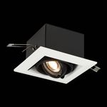 ST250.548.01 Св-к встр. Черный GU10 1*50W  L126xW126xH70 220V Без ламп