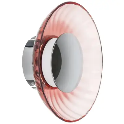 809012 Бра CELESTA LED 6W 300LM ХРОМ/РОЗОВЫЙ 3000K Lightstar