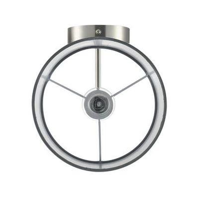 8262/1W CLASSI LN26 металл/текстиль, никель/серый Бра E14 1*40W 220V LATTI
