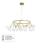 Подвесная люстра Arte Lamp CANDY A7272SP-45GO, 45хG4