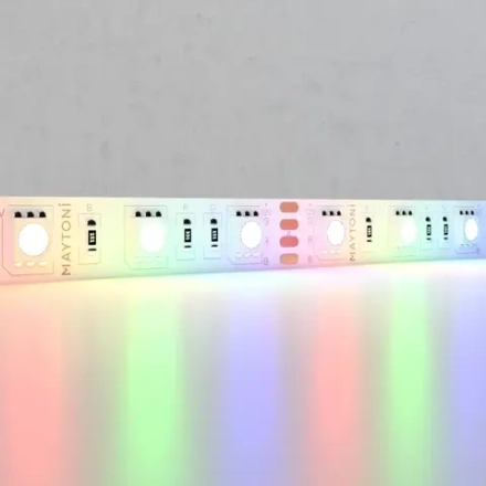 Светодиодная лента 12В 5050 14,4Вт/м Цветная (RGB) 5м IP20, 10134. TM Maytoni