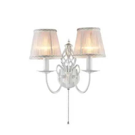 Citilux Ровена CL427320 Бра с абажурами с выключателем Белое