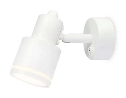 Накладной поворотный спот с выключателем TA1281 WH белый GU10 max 12W 100*55*132