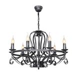 Подвесная люстра Palermo 2162-9P, 9*E14*40W. ТМ F-Promo