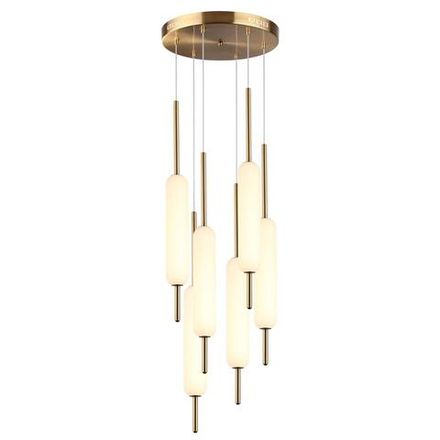 4794/72L PENDANT ODL21 403 бронзовый/белый Подвес LED 72W REEDS