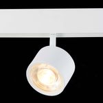 ST353.536.06 Магнитный трековый светильник белый LED 1*6W 3000K 560Lm Ra&gt;80 36° IP20 L120xW81xH138 48V