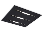 Светодиодная панель в стиле техно DPS1071 BK черный 48W 4000K 175-265V IP20 4080LM 595*595*14