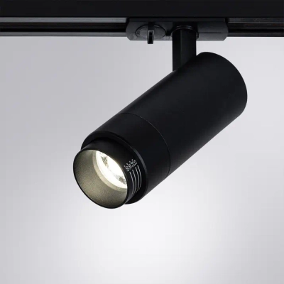 Трековый светильник Arte Lamp MERAK A3540PL-1BK, 1хLED