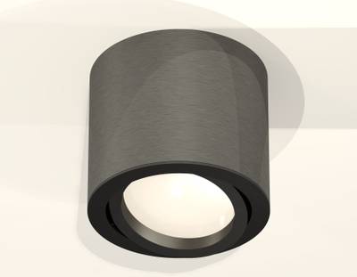 Комплект накладного поворотного светильника XS7403001 DCH/PBK черный хром/черный полированный MR16 GU5.3 (C7403, N7002)